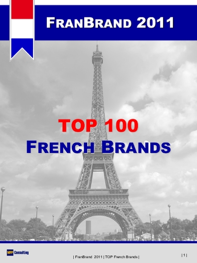 FranBrand Top 100 French Brands (2011) on rankingthebrands.com